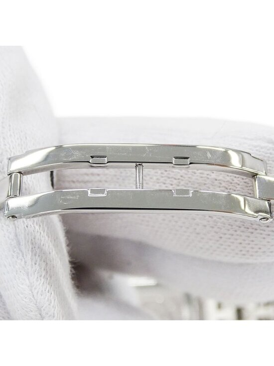 Hermes Watch Quartz Stainless Steel Silver Black Polished main image 6